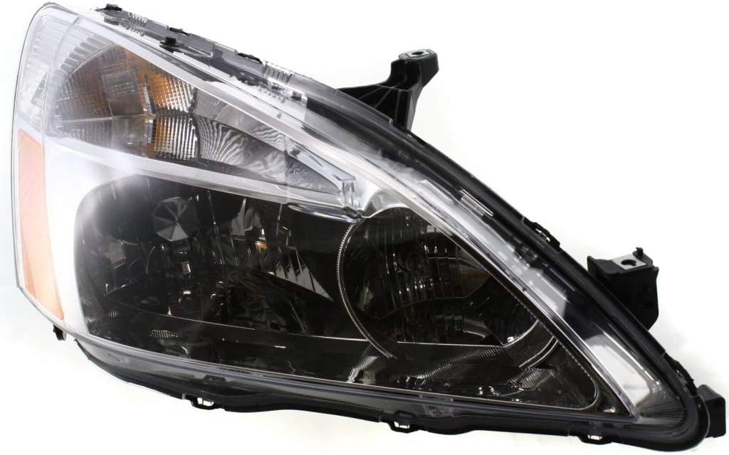 2003-2007 Honda Accord Headlight Driver and Passenger Side CAPA Certified Combination Lamp V5369