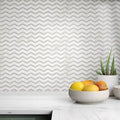 White Marble Mosaic Tile U142
