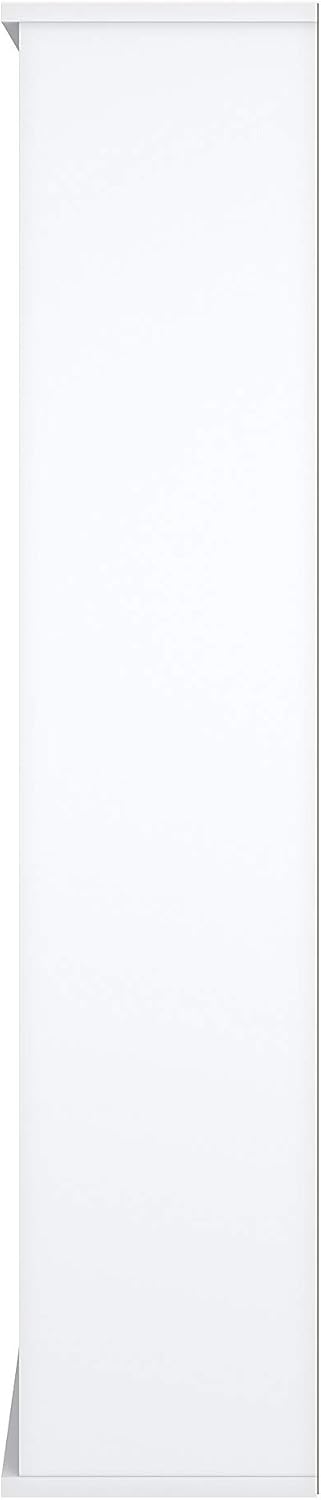 White 5 Shelf Bookcase U86563