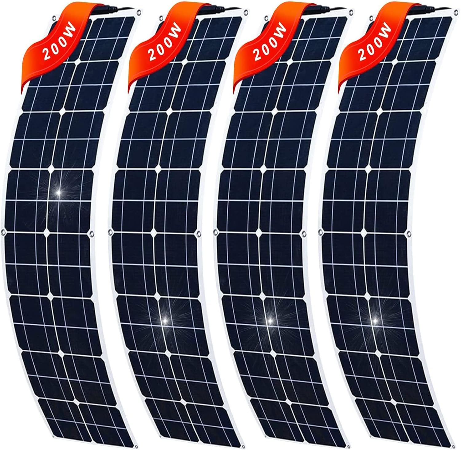 800 Watt Flexible Monocrystalline Solar Panel Q4656