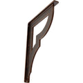 Antiqued Copper Wrought Iron Bracket C962