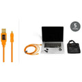 Orange USB 2.0 A Male to Mini-B 8-Pin Cable Starter Kit I260968