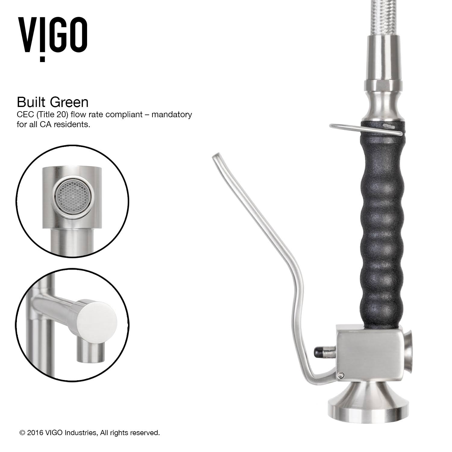 Matte Black Pull-Down Kitchen Faucet with Soap Dispenser C830