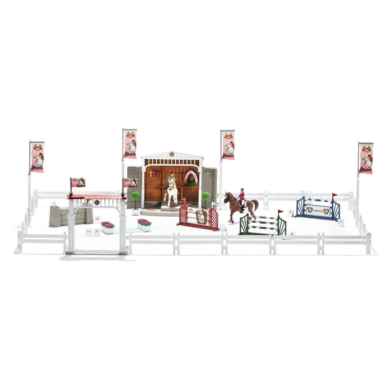 Big Horse Show with Riders & Horses Playset Y86177