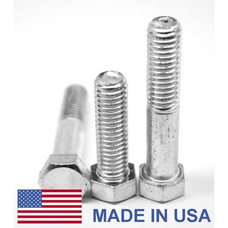 1 inch-8 x 10 inch Coarse Thread Grade 5 Hex Cap Screw Zinc Plated Pk 15 U181