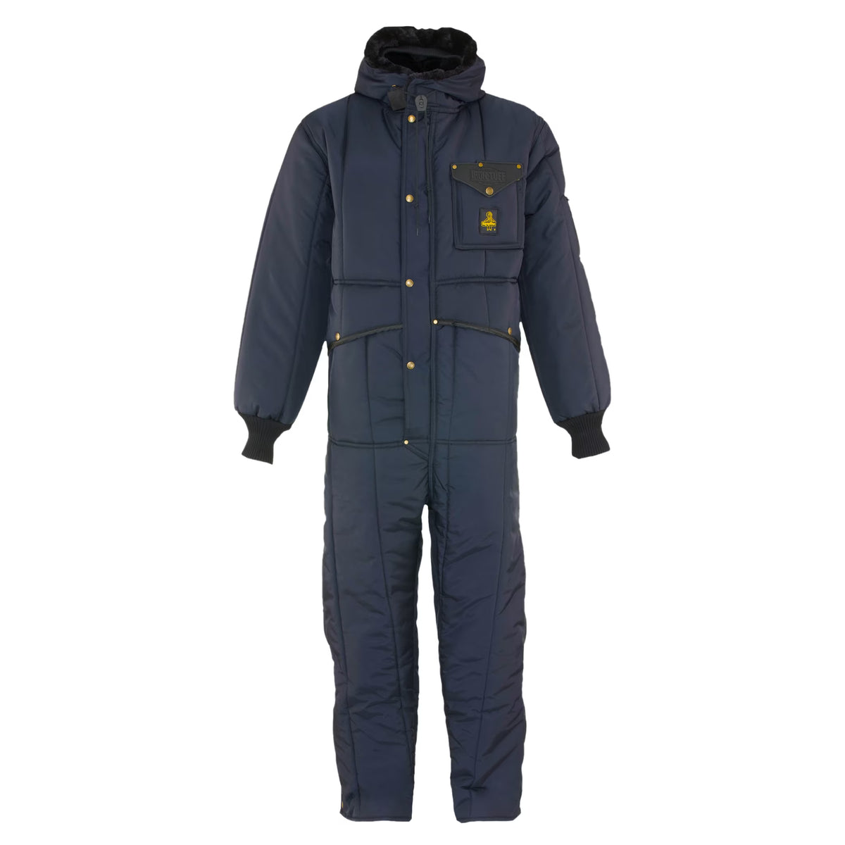 Navy Insulated Coveralls with Hood D5957