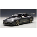 Grey Black with White Gold Stripes 1/18 Diecast Car Model U8374