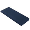 Navy Quilted Patio Bench Cushion, 48 x 18 x 3 inch N87035