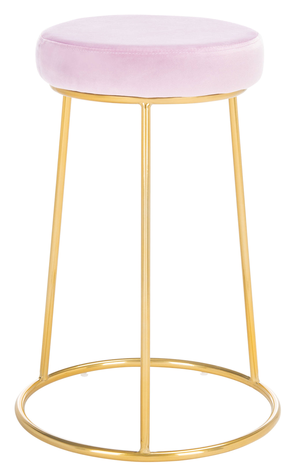 Round Counter Stool Seafoam Gold S846