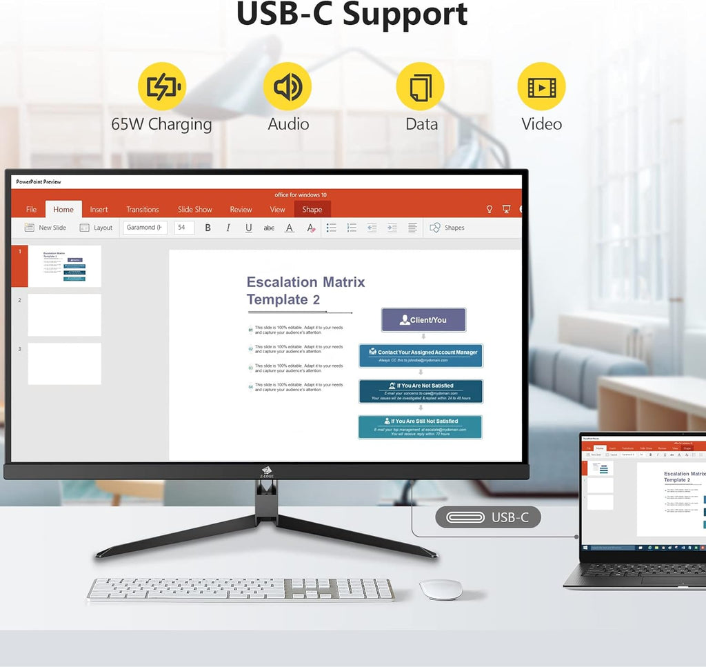 32 Inch 4K UHD IPS Monitor with USB Type-C Connectivity N688