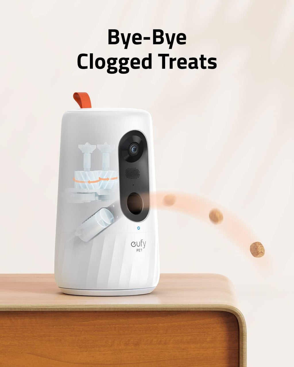 1080p Pet Camera with Treat Dispenser E72782