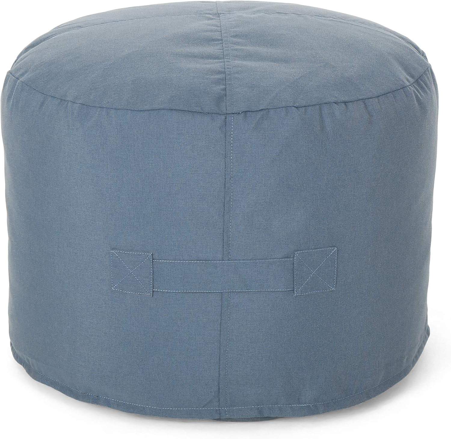 Charcoal Outdoor Ottoman Pouf W72658