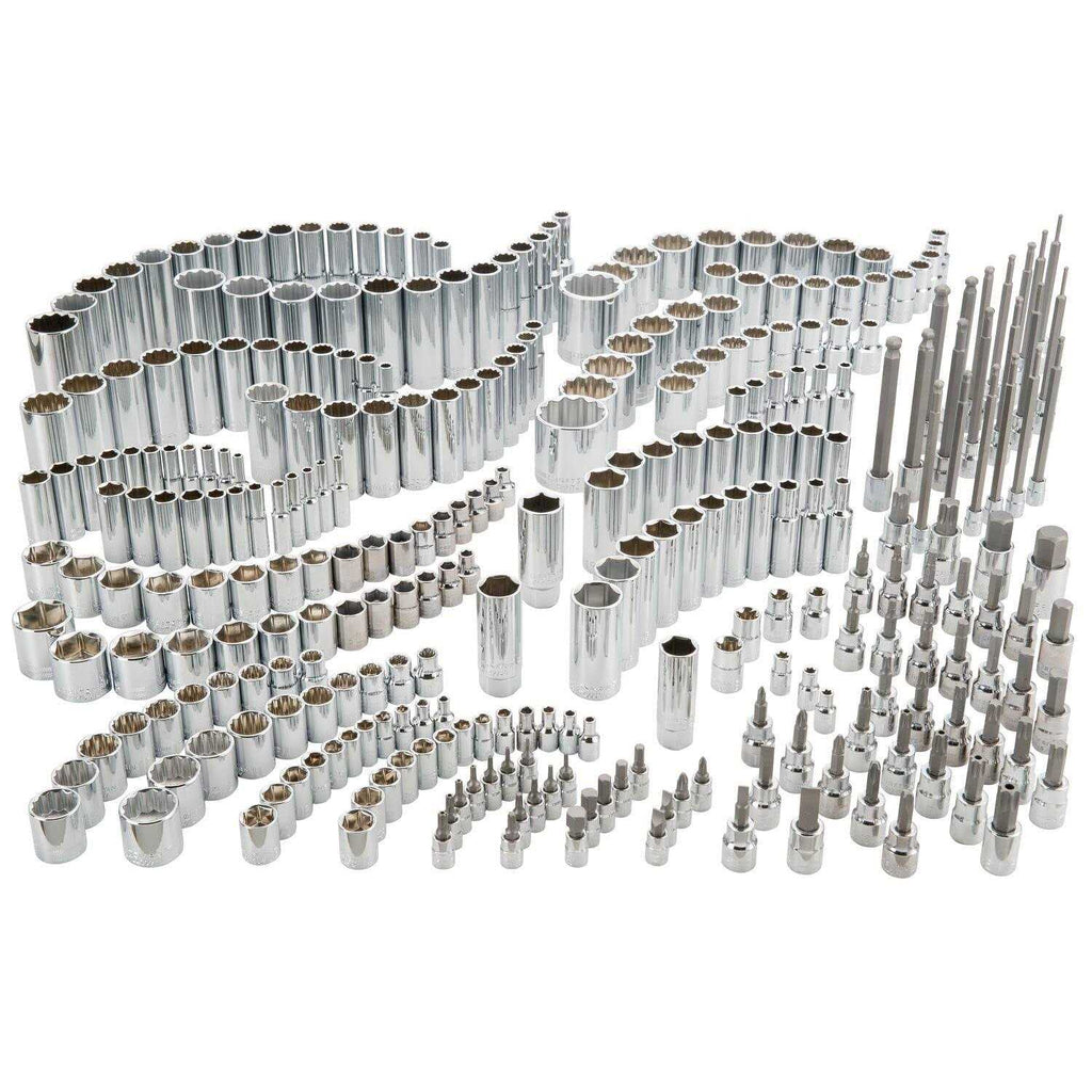 1/4 & 3/8 & 1/2 in. drive SAE 6 and 12 Point Socket Set 299 pc J6234