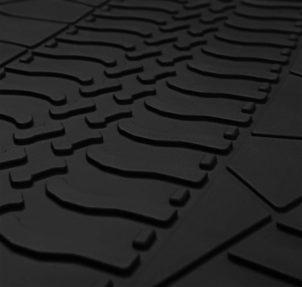 Black Rubber Cargo Liners Pack of 2 F773