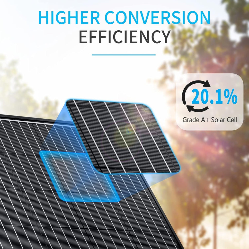 200 Watt Black Mono Solar Panel L67195
