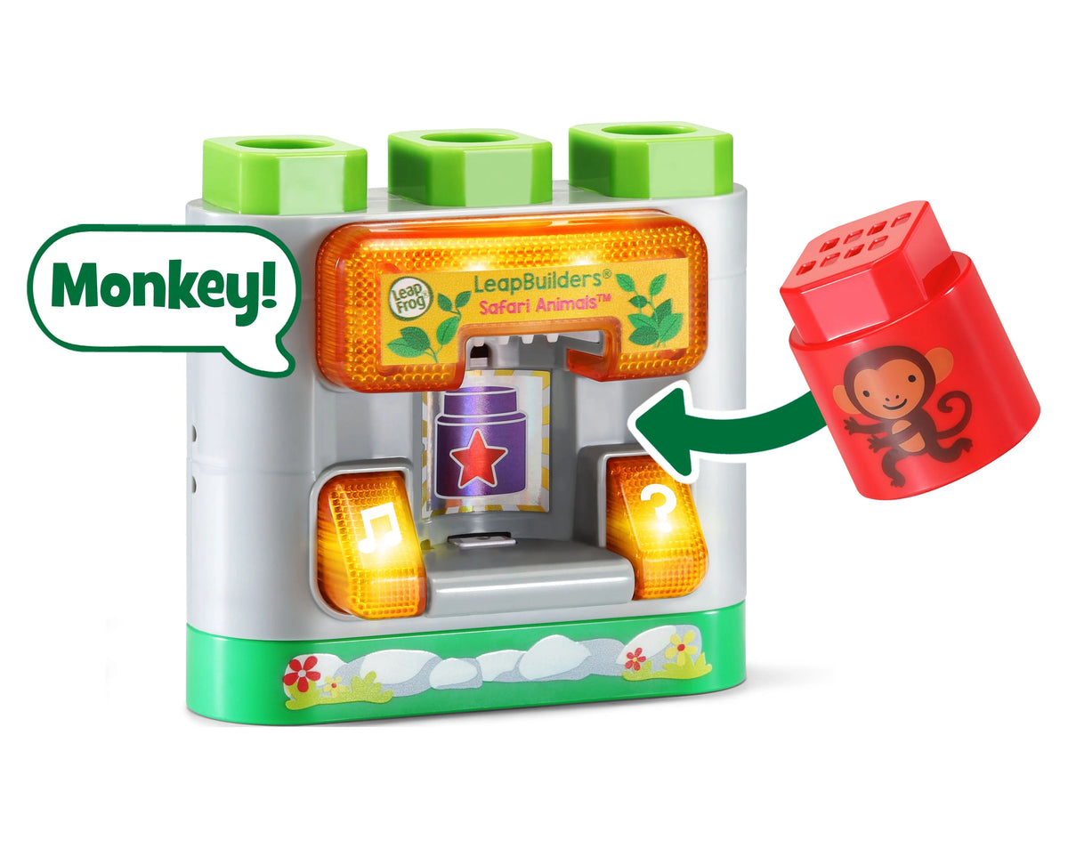 Safari Animals Learning Blocks Toy A398430