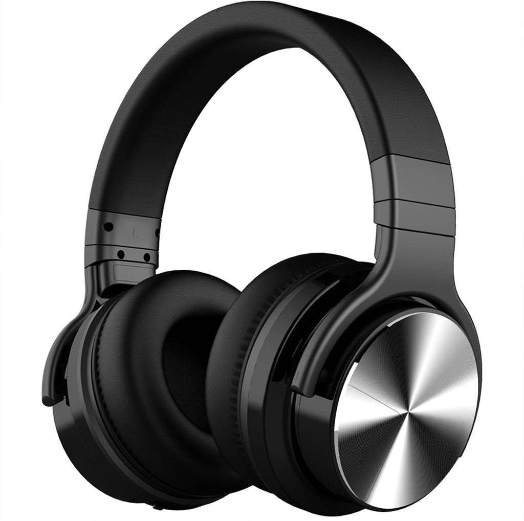 Red Active Noise Cancelling Wireless Over Ear Headphones with Microphone I798368