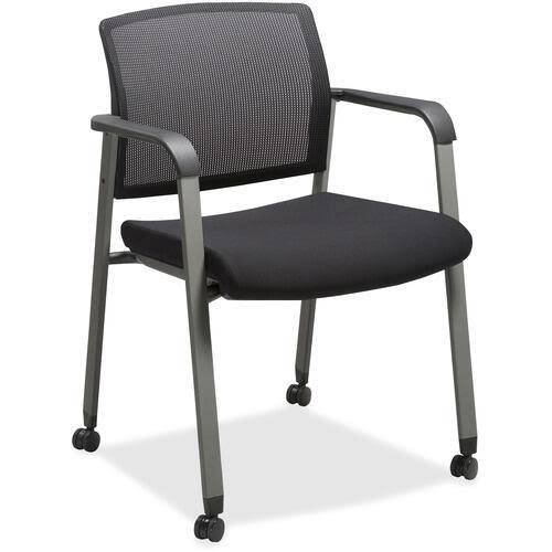 Mesh Back Guest Chairs with Casters B3704