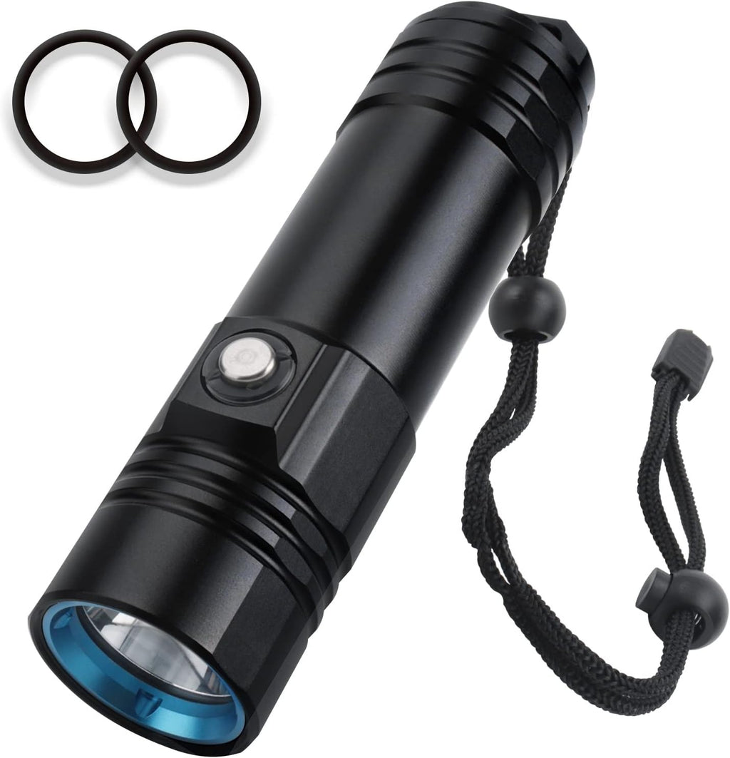 Rechargeable 2000 Lumen Diving Flashlight V623391
