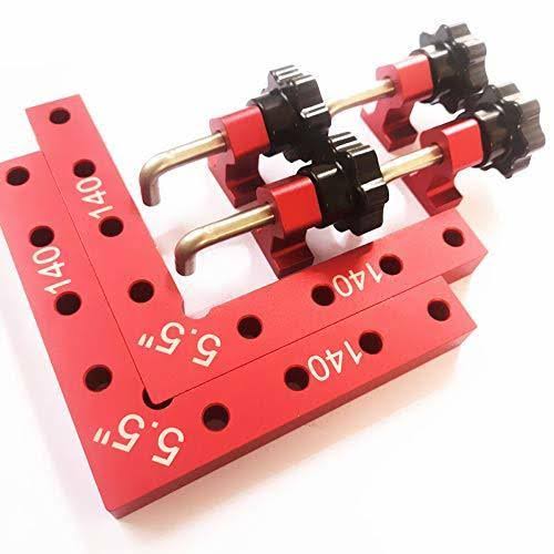 90 Degree Positioning Squares Aluminum Alloy Woodworking Tool P6565