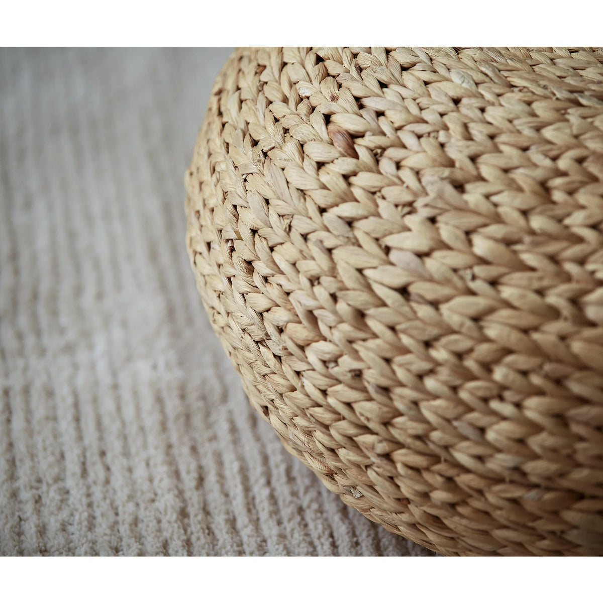 Light Brown Woven Coffee Table Z68765