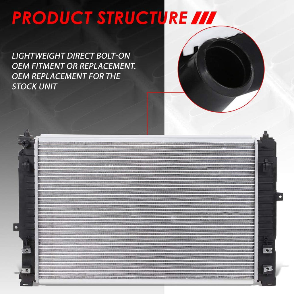 2-Row Aluminum Cooling Radiator T943