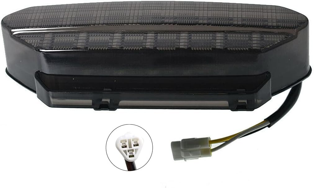 Smoked Lens LED Tail Light Brake Assembly Pack of 2 E985