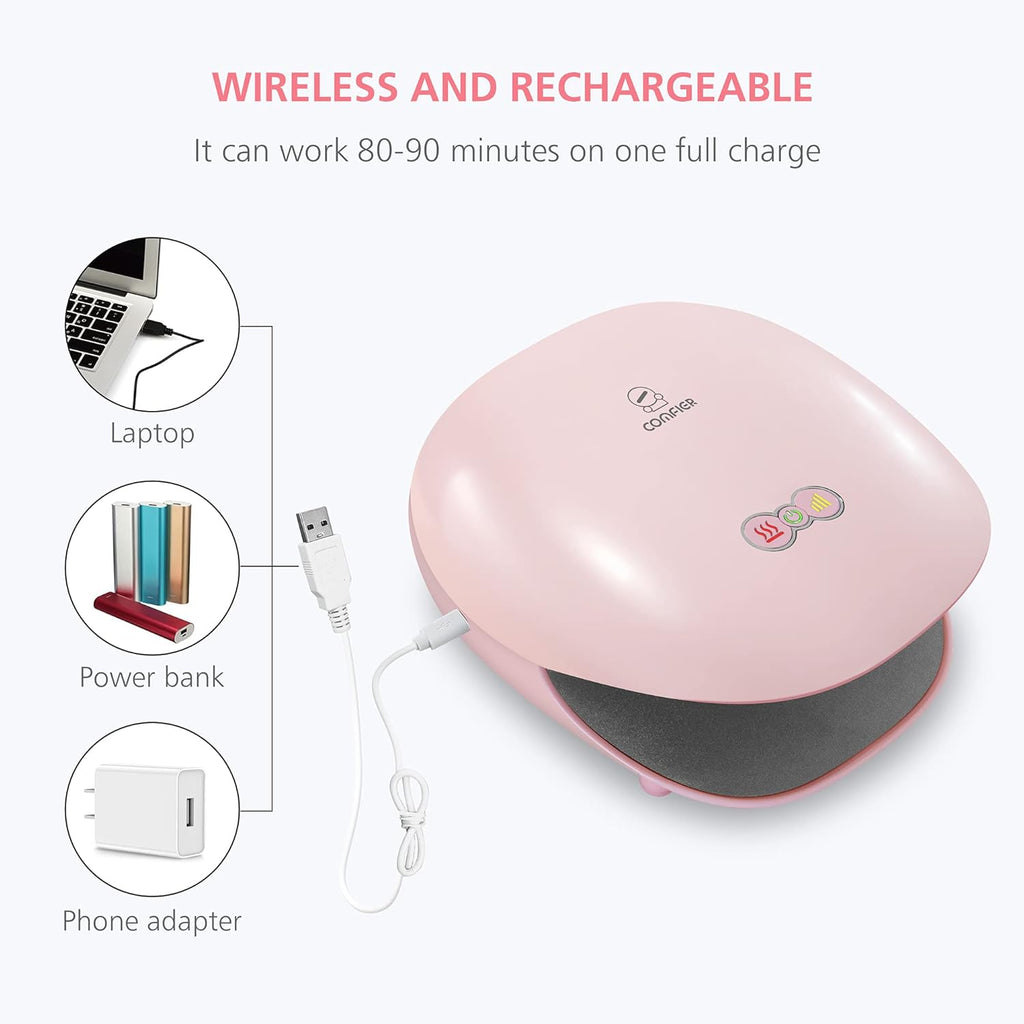 Rechargeable Hand Massager with Heat Q807393
