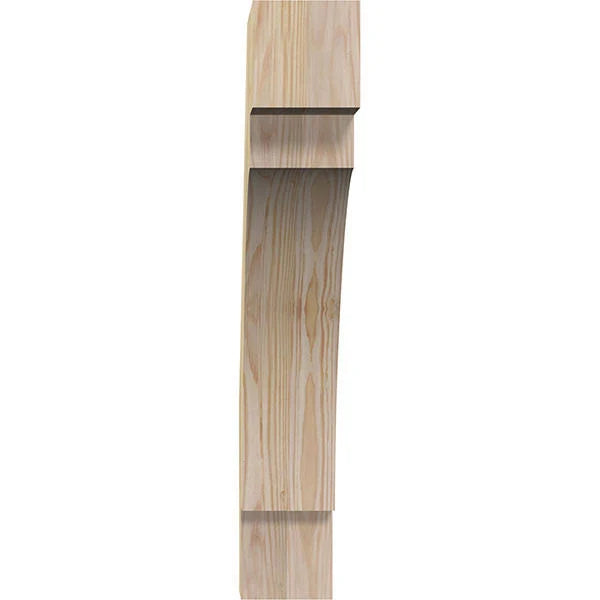 4x22W x 24x22D x 24x22H Rough Sawn Brace, Douglas Fir J817