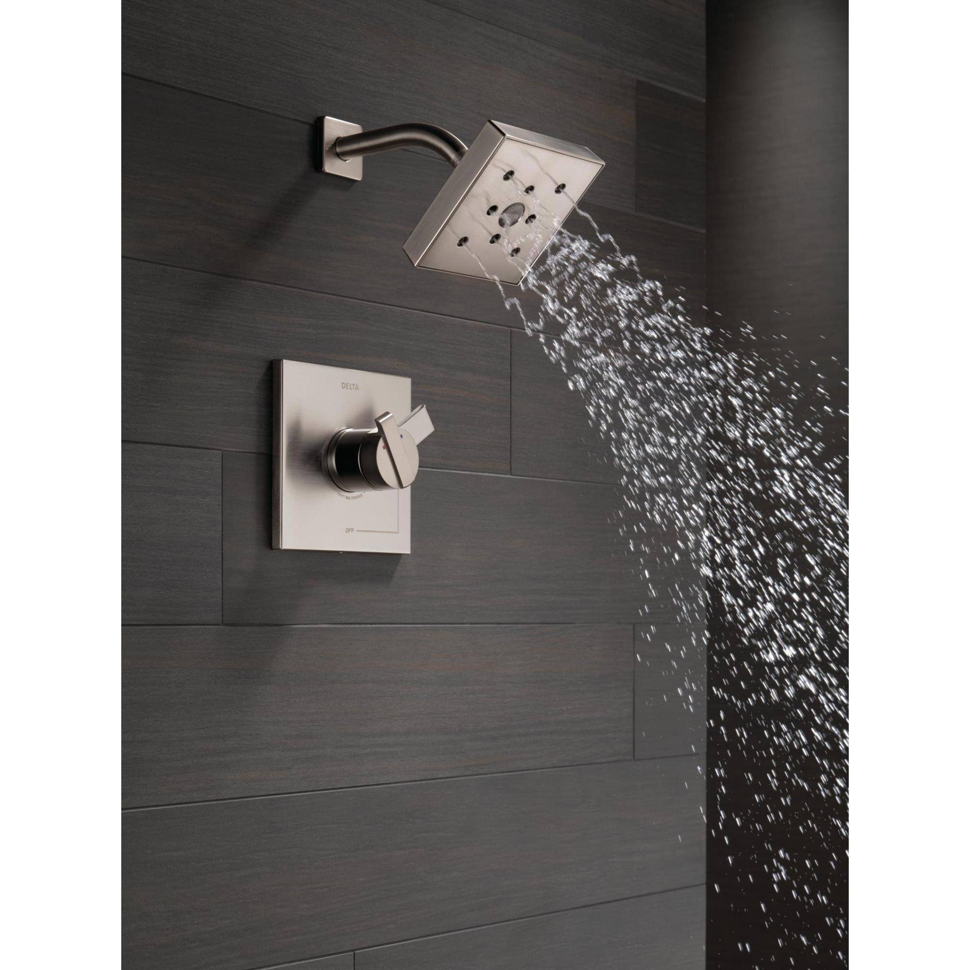 Stainless Single-Setting Raincan Shower Head S344723