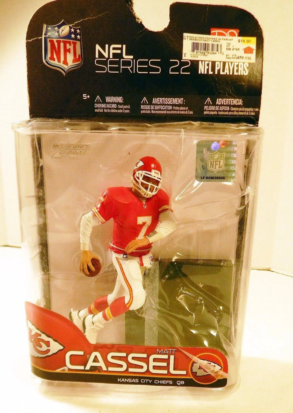 Kansas City Chiefs Matt Cassel Figure T9610