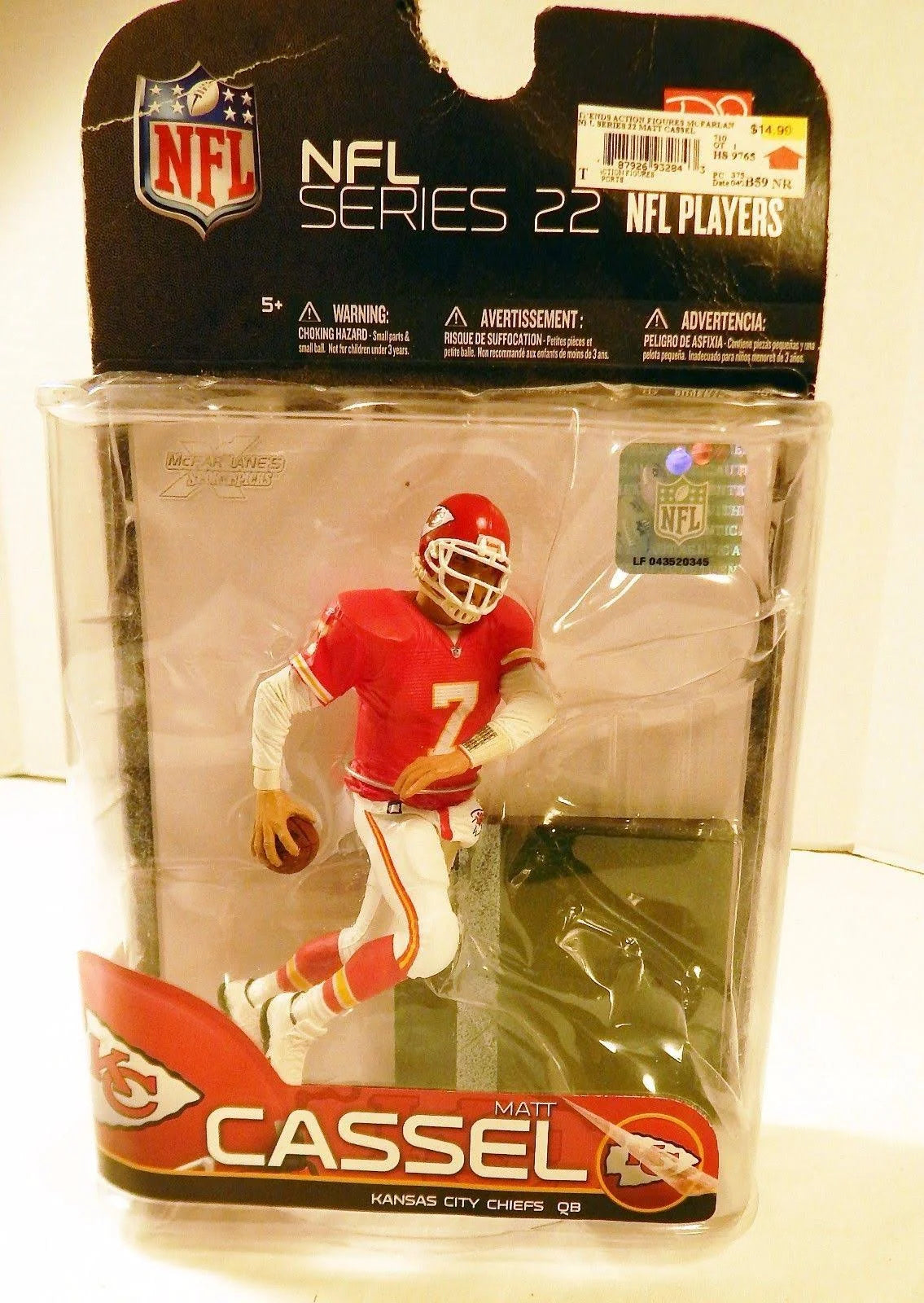 Kansas City Chiefs Matt Cassel Figure T9610