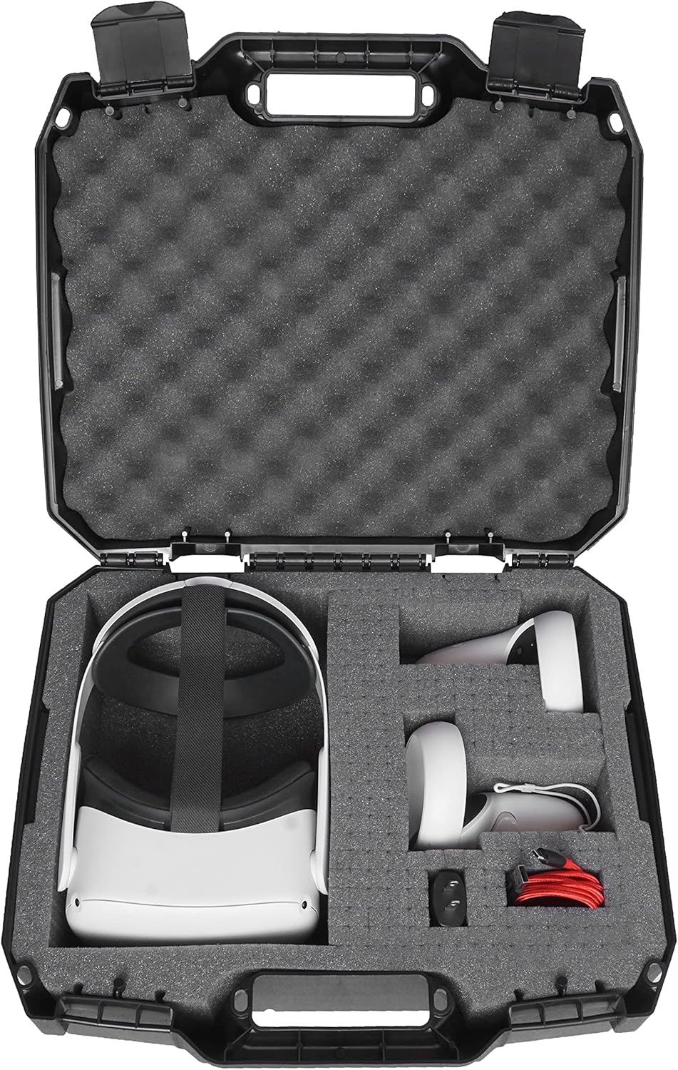 Hard Case for VR Gaming Headset & Accessories with Elite Strap P377