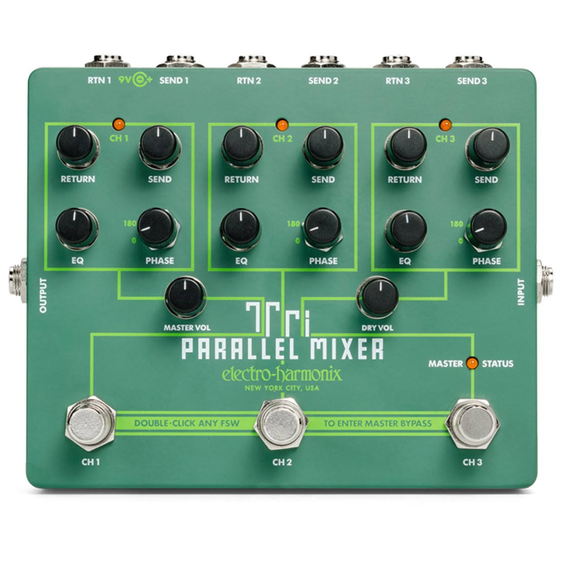 Tri Parallel Mixer Effects Loop Mixer Switcher G83793