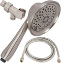 Chrome Pack of 2 Handheld Showerhead Kit with Hose and Mount I857682