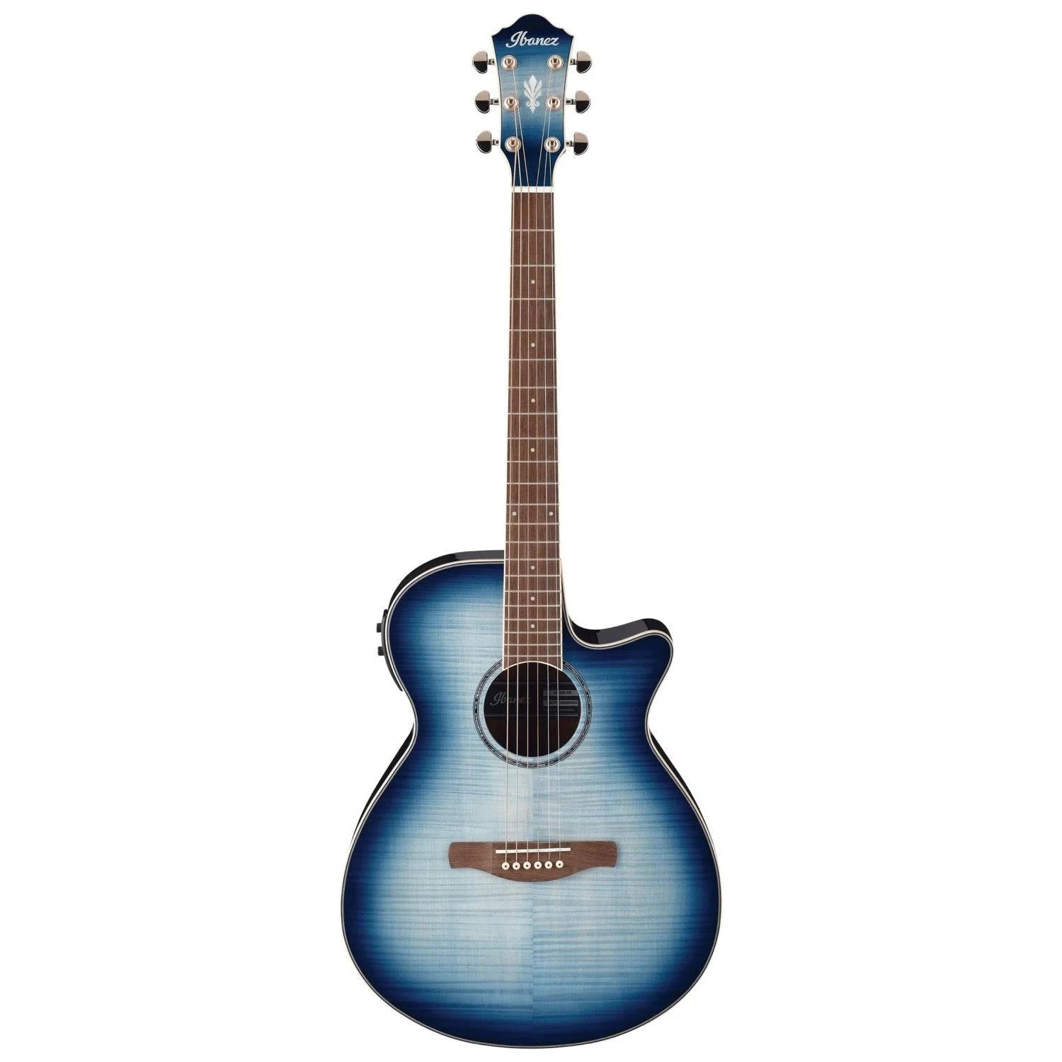 Indigo Blue Burst Acoustic Electric Guitar H88138