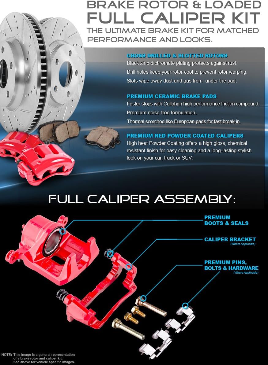 Brake Disc Rotors and Metallic Brake Pads W44311