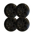 Black 4 Count Coaxial Marine Speaker Bundle D117109