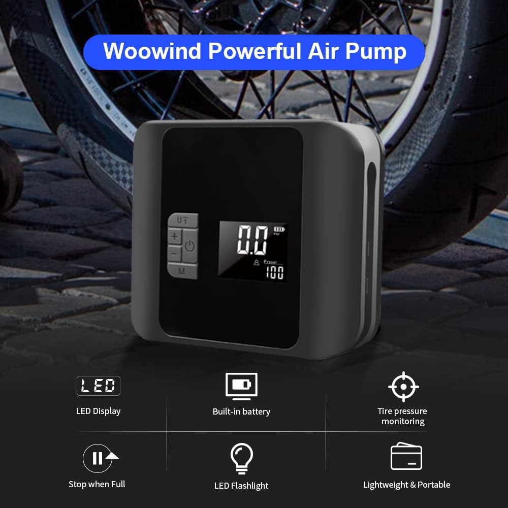 150PSI Cordless Tire Inflator Air Compressor with Digital Pressure Gauge P5468