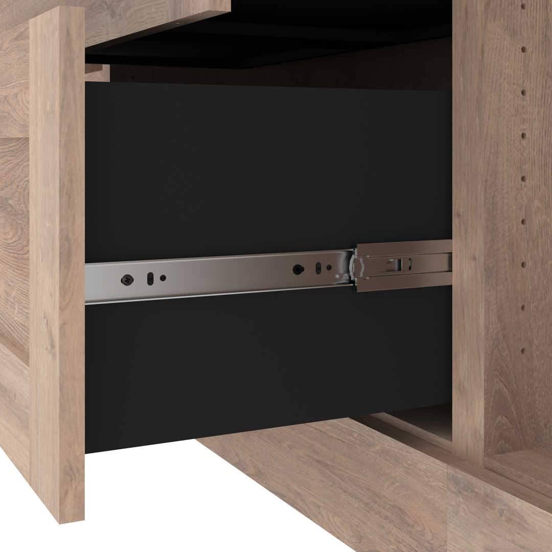 3 Drawer Set for 36W Closet Organizer in Rustic Brown K214263