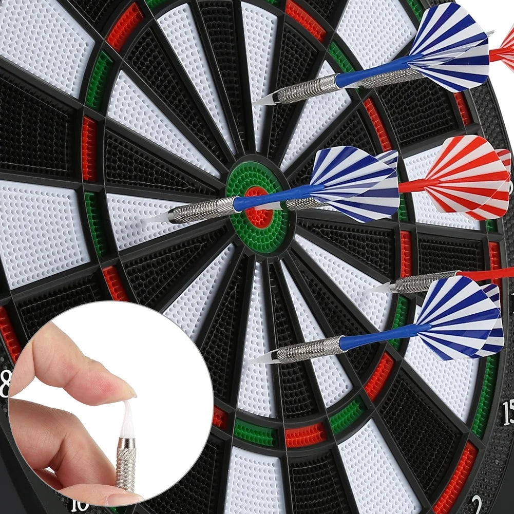 Electronic Hanging Dartboard with 6pcs Darts A369785