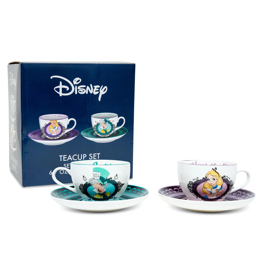 Bone China Teacup and Saucer Set of 2 K86836