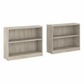 Washed Gray - Black Bookcase F3519