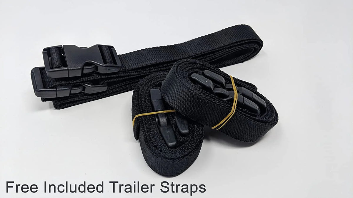 Blue / Black Jet Ski Cover with Trailer Straps and Storage Bag Y6140