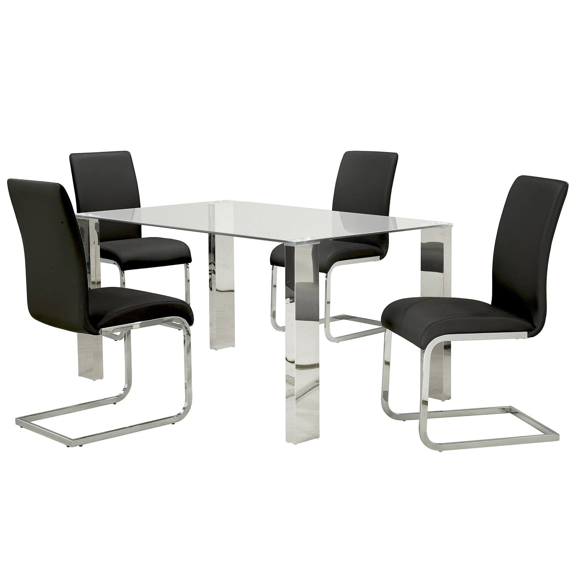 Grey Side Chair, Set of 2 D342778