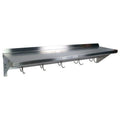 Stainless Wall Shelves 16x22 Z8919