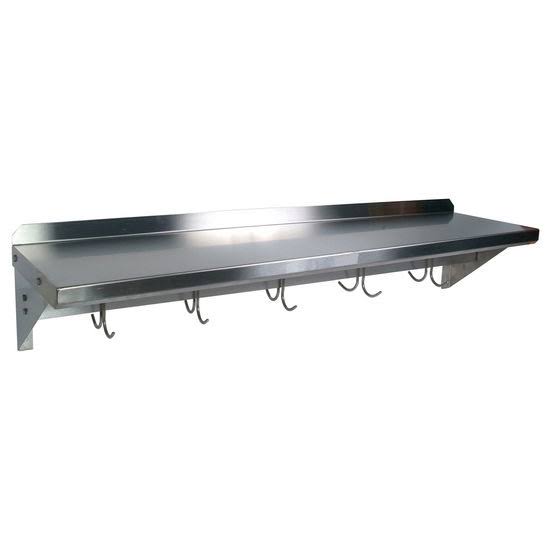 Stainless Wall Shelves 16x22 Z8919