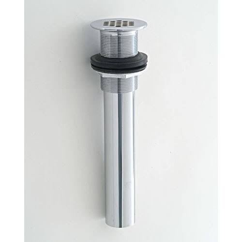 Pewter Grid Lavatory Drain Q37166