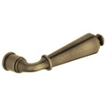 Satin Brass/Black Lever Pair I20780