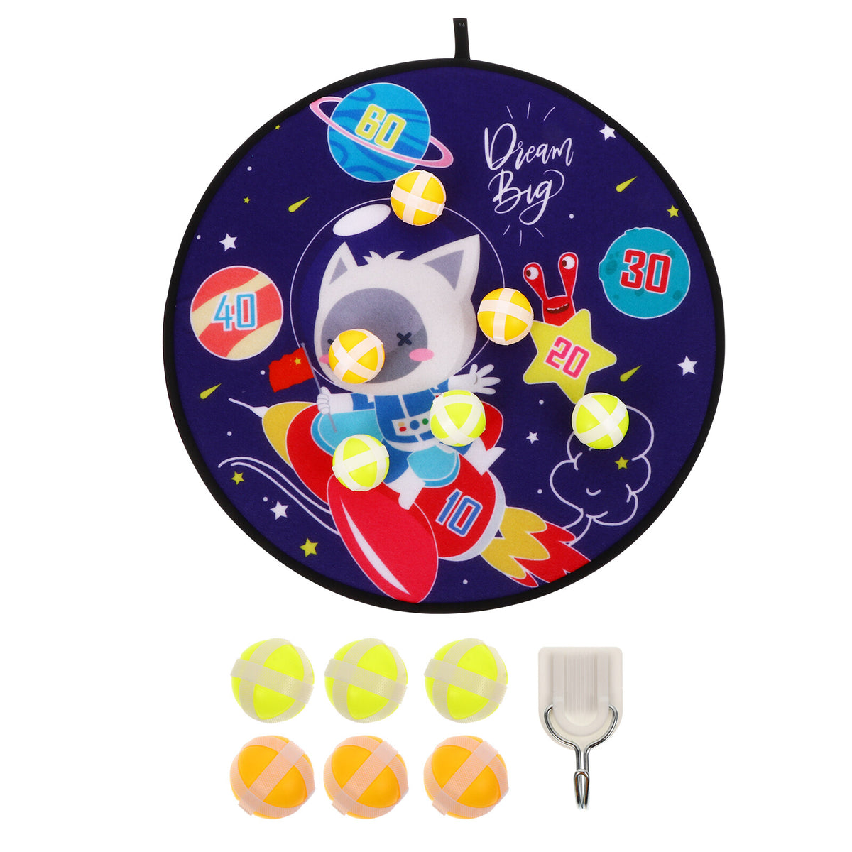 Dart Board Toy with Balls G2663